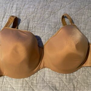 Tan Seamless T-Shirt Bra with Molded Cups
